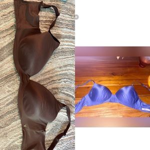 Victoria’s Secret t shirt lightly lined wireless bra Demi (body by Victoria) duo